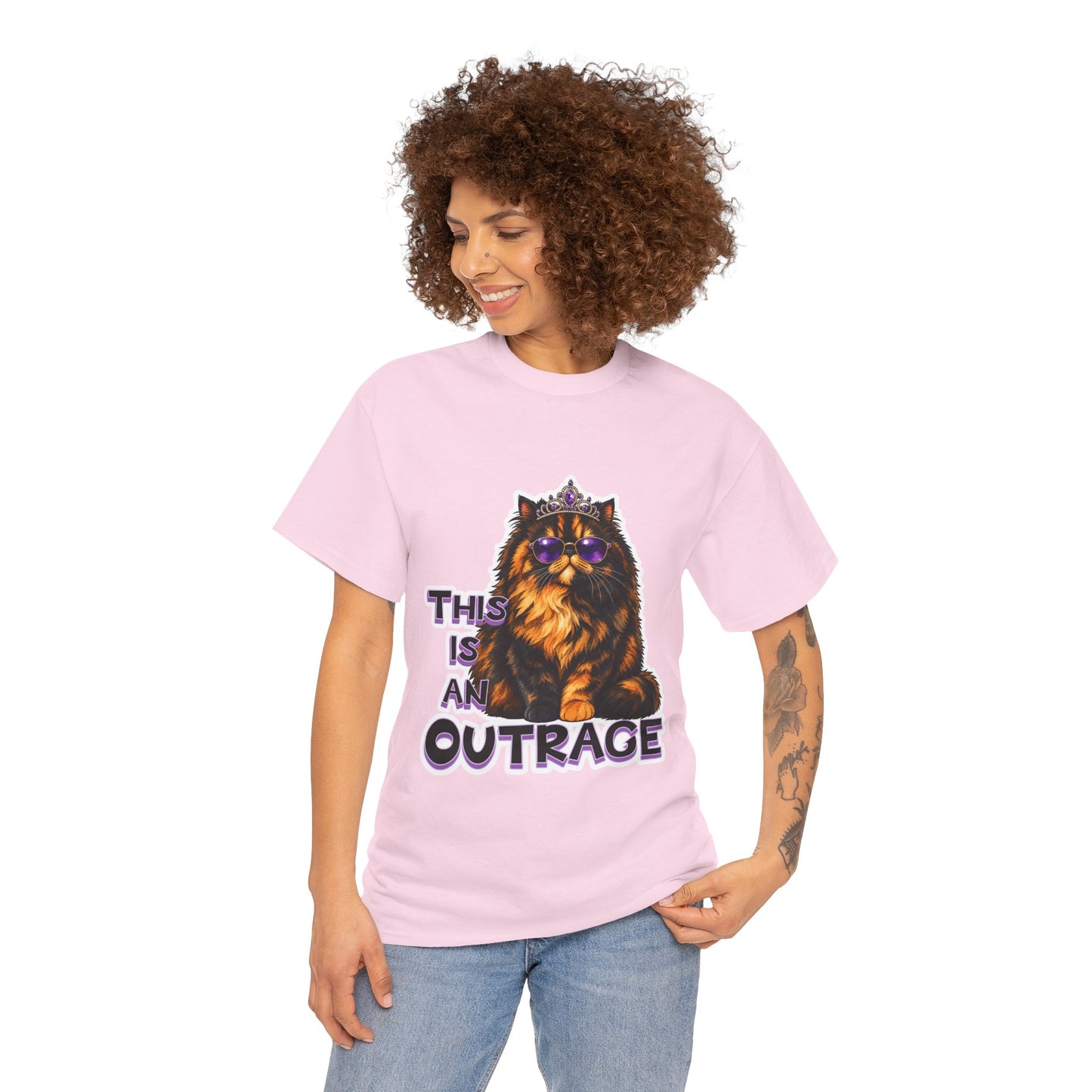 This is an Outrage - Unisex Heavy Cotton Tee