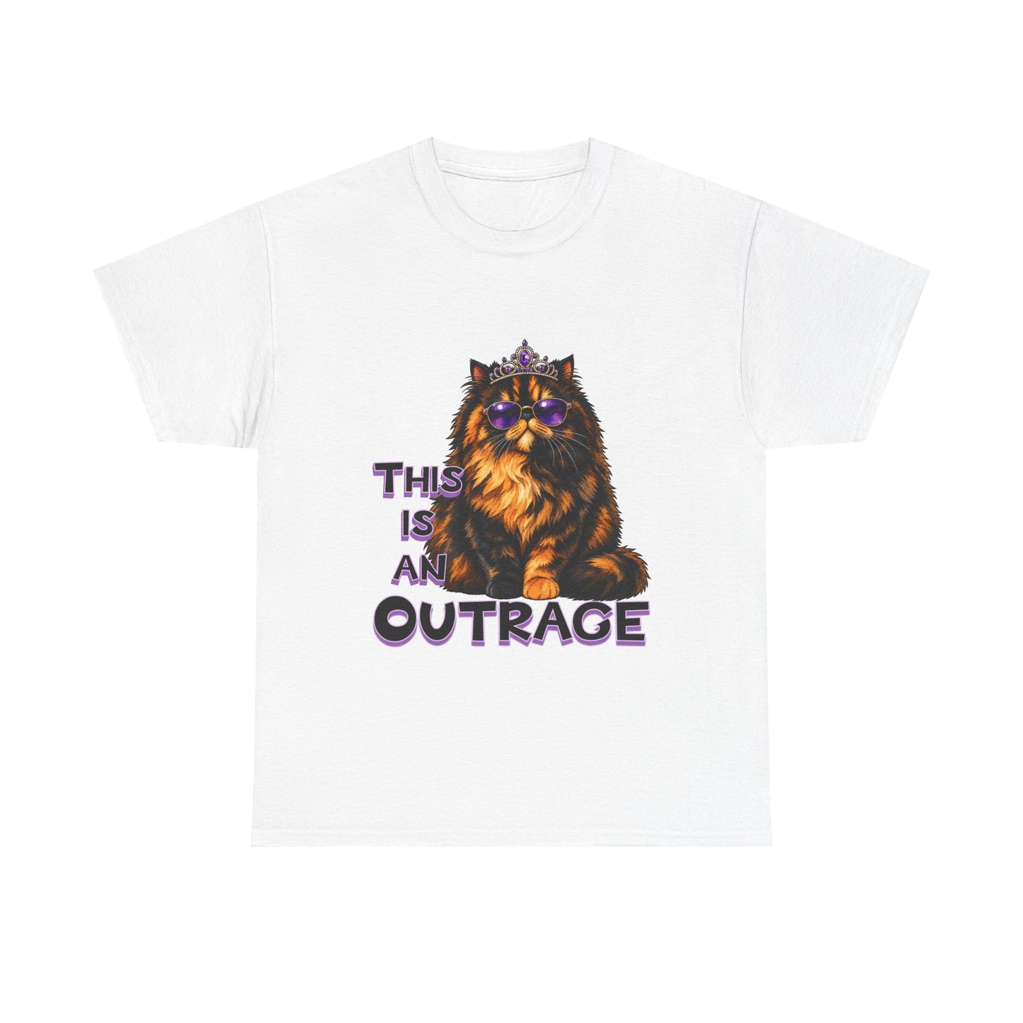 This is an Outrage - Unisex Heavy Cotton Tee