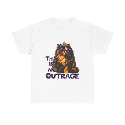 This is an Outrage - Unisex Heavy Cotton Tee