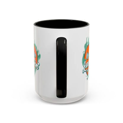 Customizable Accent Coffee Mug — "My Energy Is a Luxury Item" Heart Design