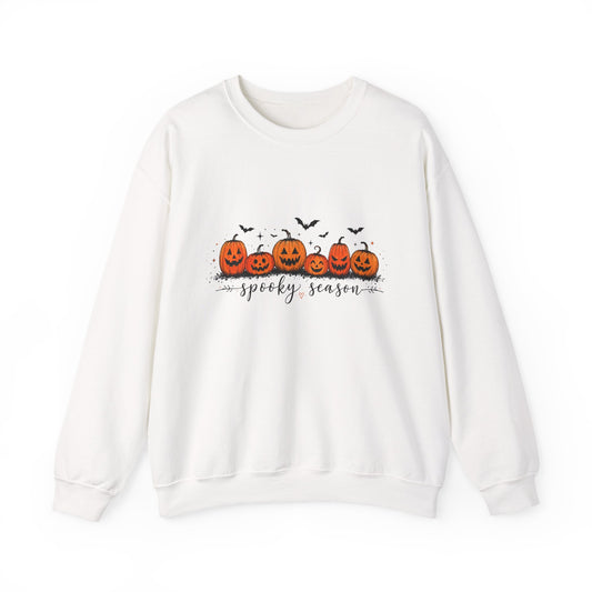 Spooky Season Pumpkin Crewneck Sweatshirt