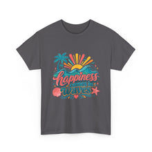 Happiness Comes in Waves T-Shirt — Beachy Summer Graphic Tee