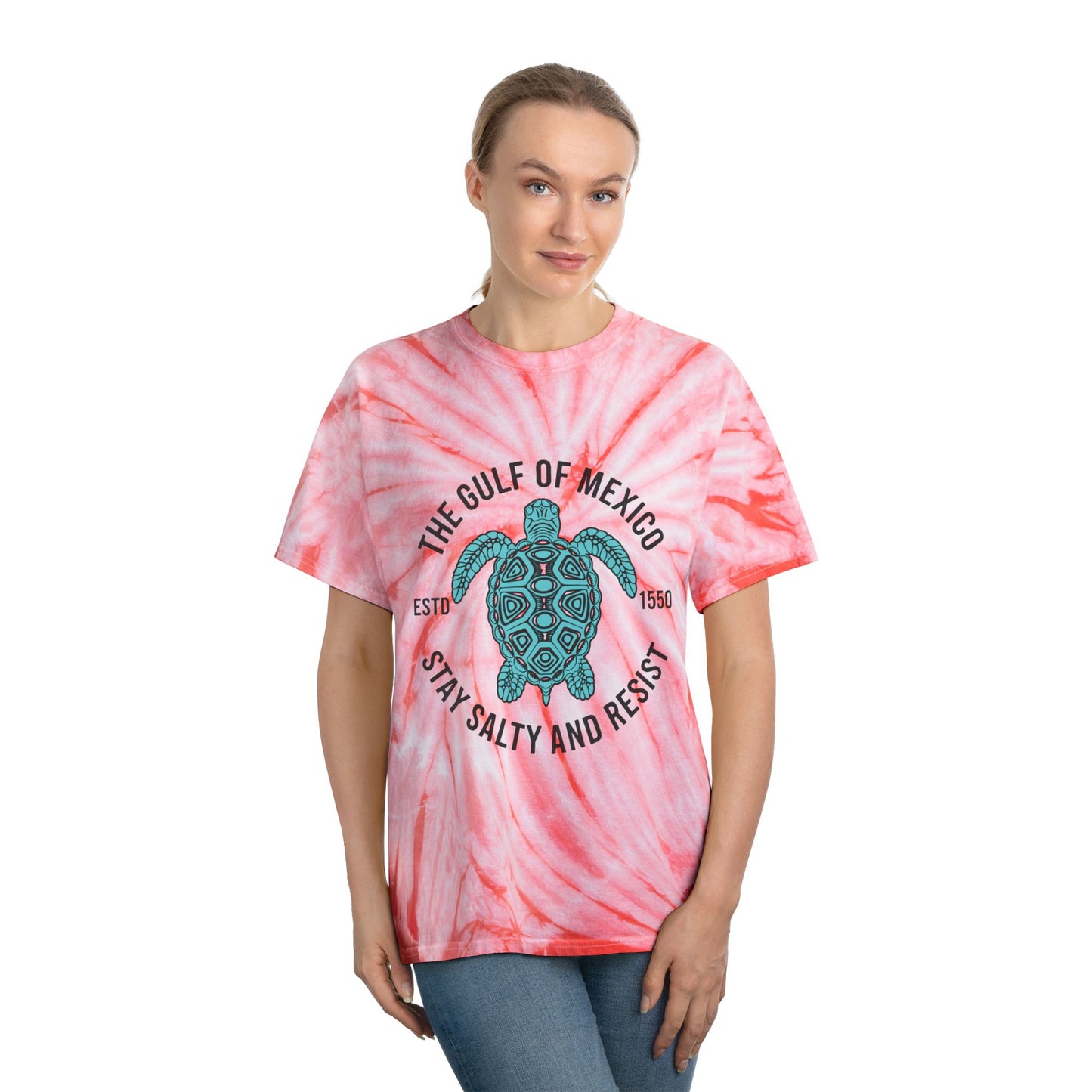 Gulf of Mexico Tie-Dye Tee, Cyclone