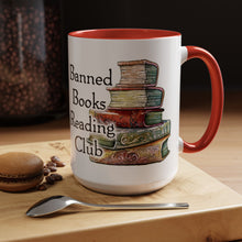 Banned Books Reading Club - Accent Coffee Mug (11, 15oz)