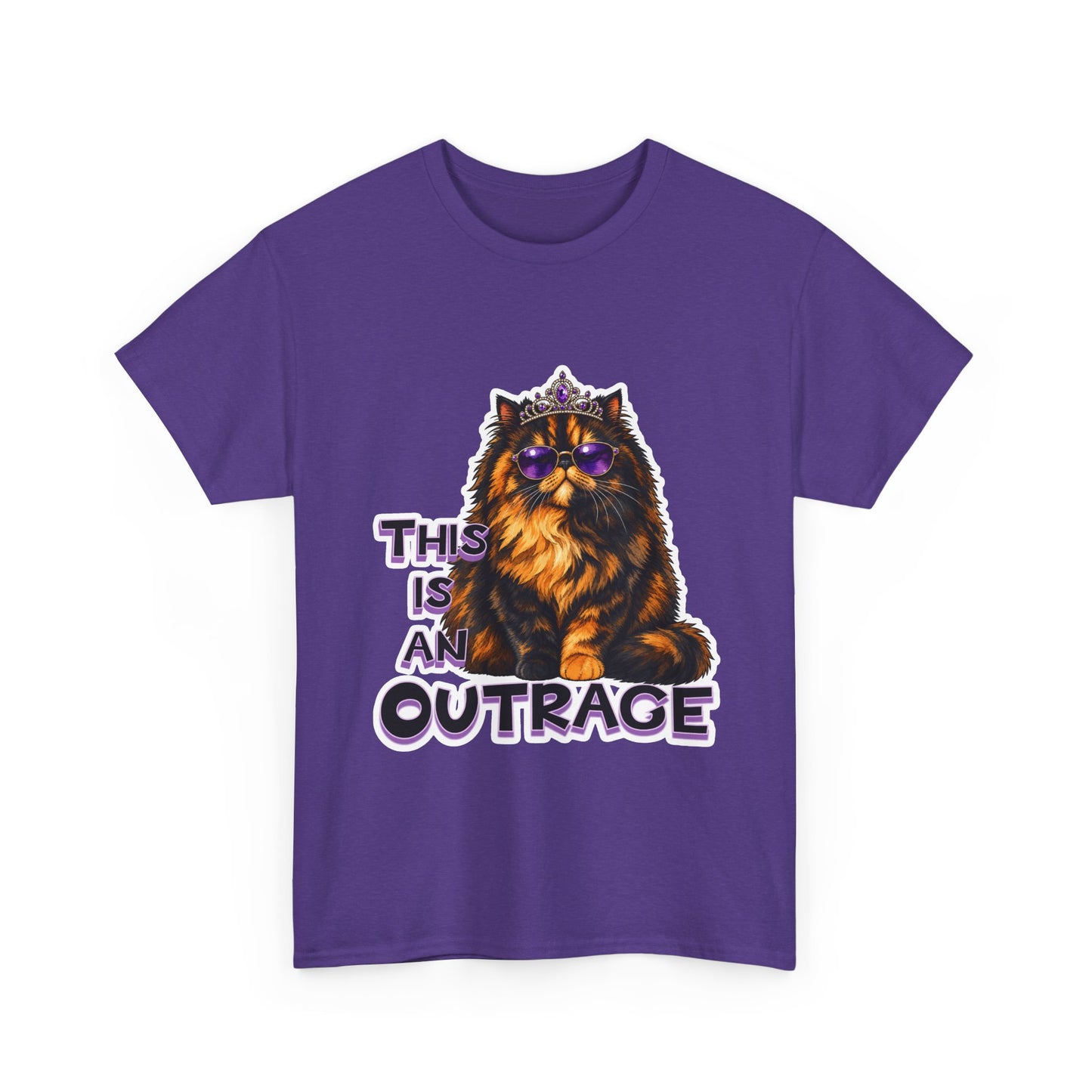 This is an Outrage - Unisex Heavy Cotton Tee