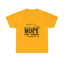 Nope Not Today Cat Tee — Cute Lazy Cat Graphic T‑Shirt