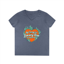 My energy is a luxury item - Ladies' V-Neck T-Shirt