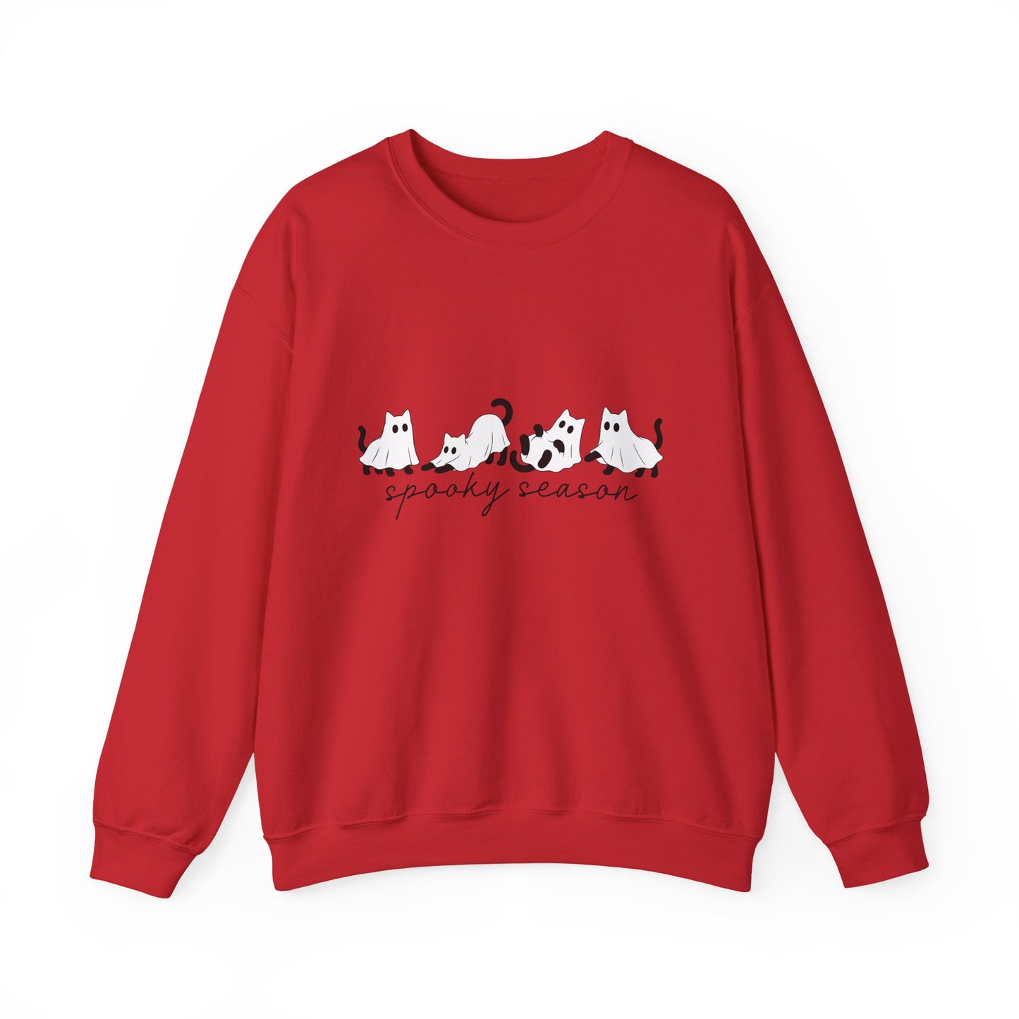 Spooky Season Cats Crewneck Sweatshirt