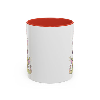 Book Dragons - Accent Coffee Mug (11, 15oz)