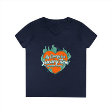 My energy is a luxury item - Ladies' V-Neck T-Shirt