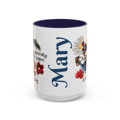 Accent Coffee Mug — 'Practically Perfect in Every Way'