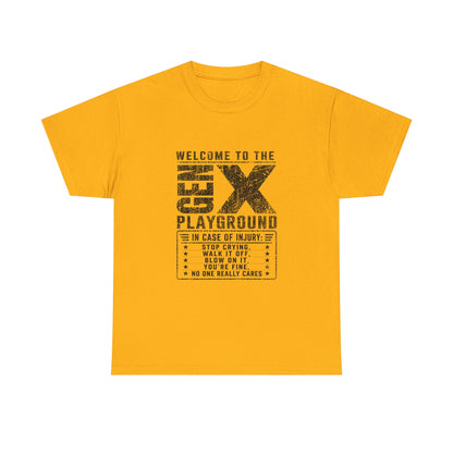 T-Shirt — 'Welcome to the Gen X Playground' Graphic Tee