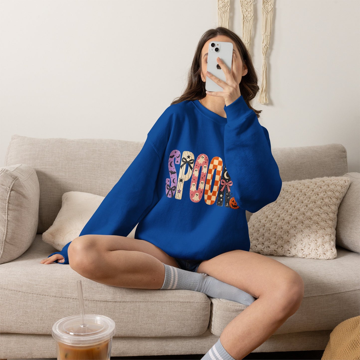 Spooky Halloween Crewneck Sweatshirt