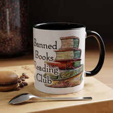 Banned Books Reading Club - Accent Coffee Mug (11, 15oz)
