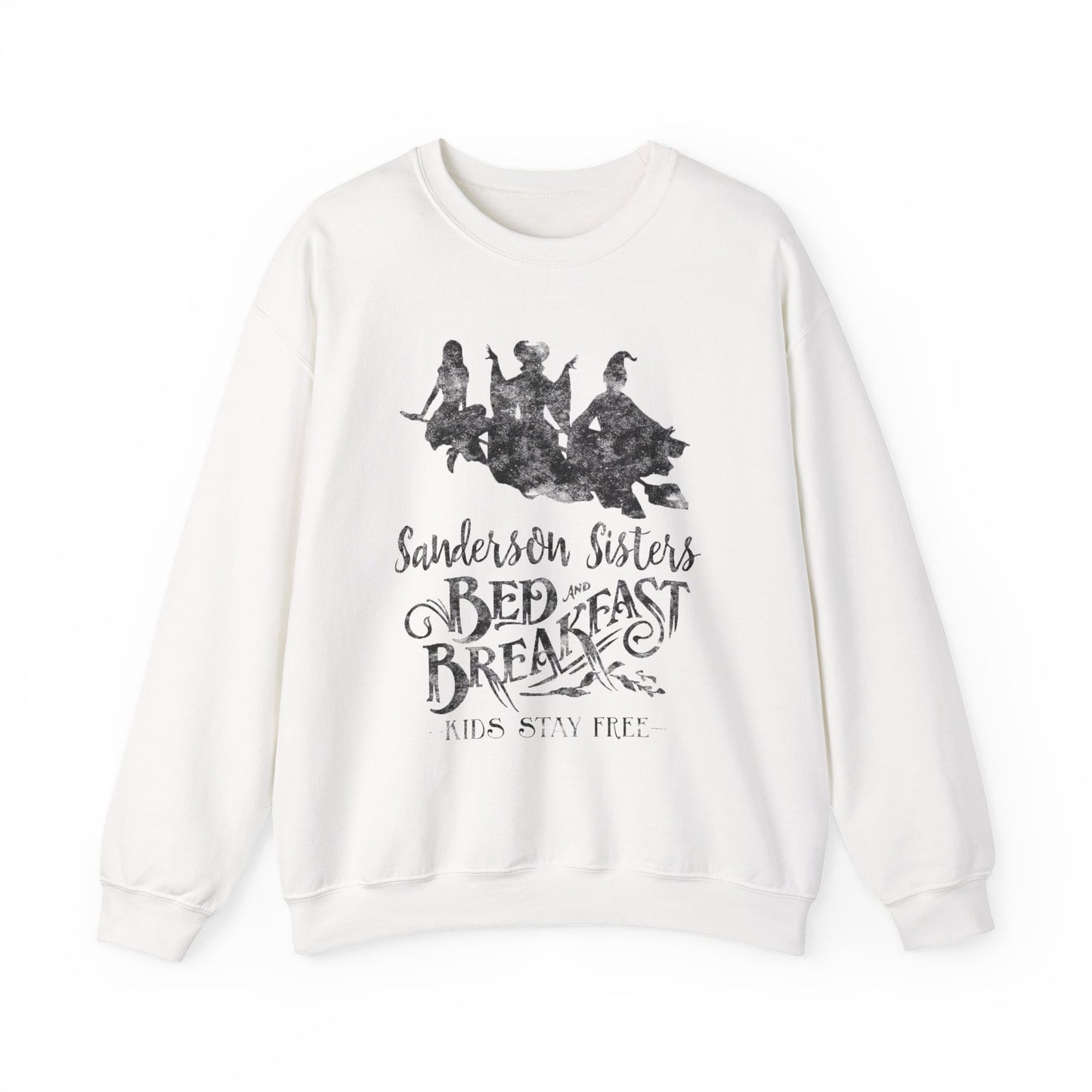 Sanderson Sisters Bed & Breakfast Crewneck Sweatshirt -  Witchy Graphic Pullover