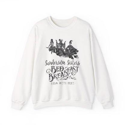 Sanderson Sisters Bed & Breakfast Crewneck Sweatshirt -  Witchy Graphic Pullover