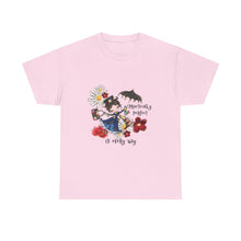 T-Shirt — 'Practically Perfect In Every Way' Floral Tee