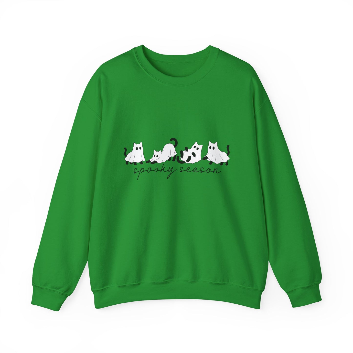 Spooky Season Cats Crewneck Sweatshirt