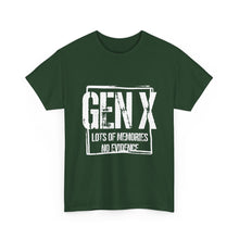 Gen X Tee — "Gen X: Lots of Memories, No Evidence" Vintage Retro Shirt