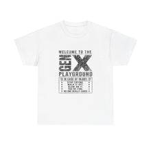T-Shirt — 'Welcome to the Gen X Playground' Graphic Tee