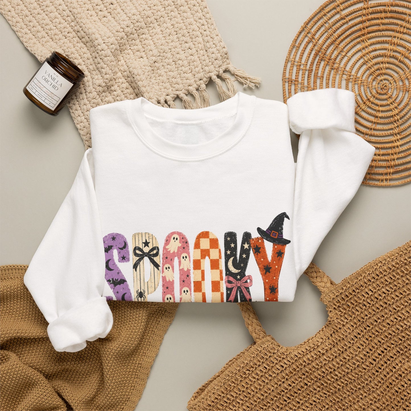 Spooky Halloween Crewneck Sweatshirt