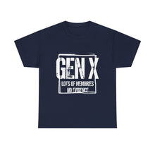 Gen X Tee — "Gen X: Lots of Memories, No Evidence" Vintage Retro Shirt