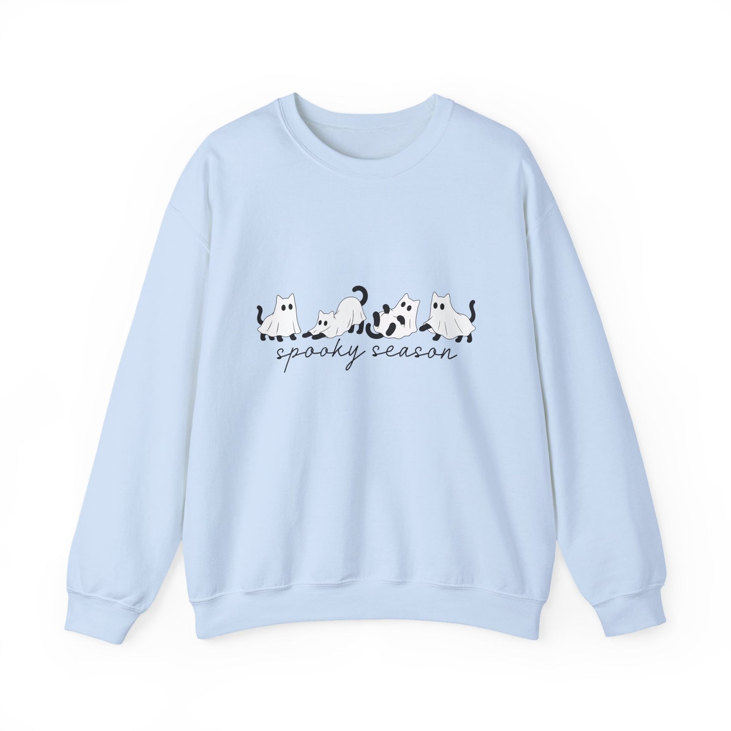 Spooky Season Cats Crewneck Sweatshirt