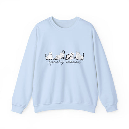 Spooky Season Cats Crewneck Sweatshirt