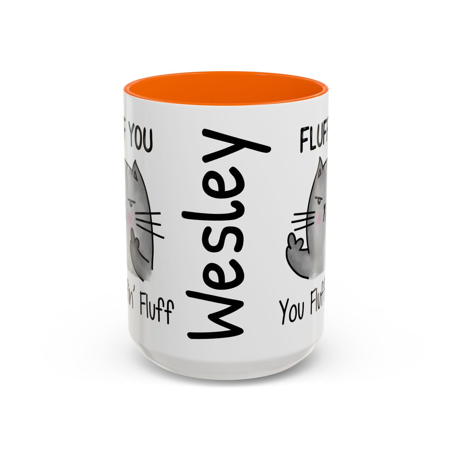 Customizable Fluff You - Accent Coffee Mug (11, 15oz)