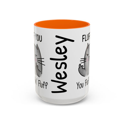 Customizable Fluff You - Accent Coffee Mug (11, 15oz)
