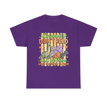 Dinosaur T‑Shirt — "Dinosaurs Didn't Read" Cute Retro Dino Graphic Tee