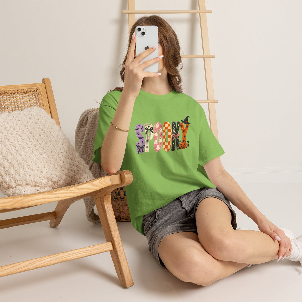 Spooky Halloween Spooky Letters Tee
