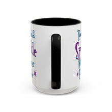 You Should Sparkle Whenever Possible Accent Coffee Mug — Inspirational Quote 11/15oz