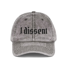 Embroidered 'I Dissent' Vintage Cap
