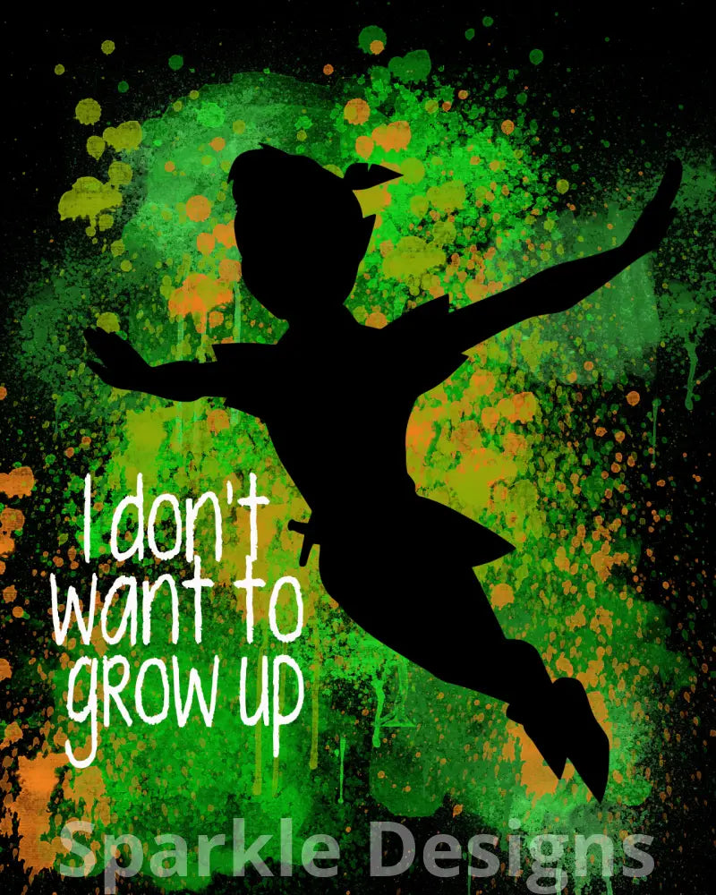 I don't want to grow up