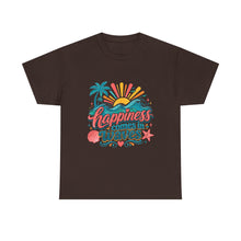 Happiness Comes in Waves T-Shirt — Beachy Summer Graphic Tee