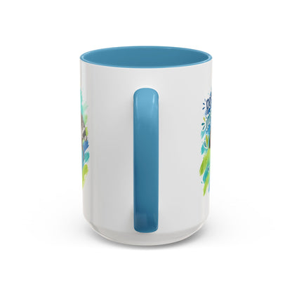 Customizable Perfectly Imperfect Raccoon Accent Coffee Mug - 11/15oz