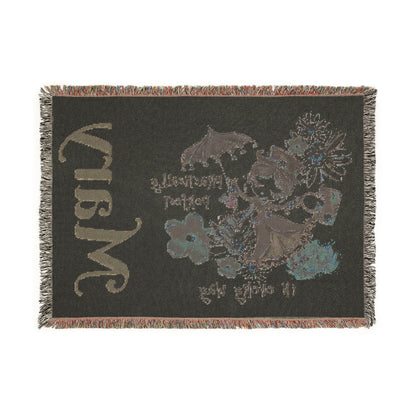 Personalized Woven Name Blanket: Practically Perfect in Every Way Cute Design