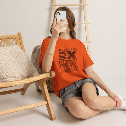 T-Shirt — 'Welcome to the Gen X Playground' Graphic Tee