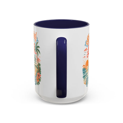 *Customizable* Living the Life Coffee Mug — "She Decided to Start Living the Life She Had Imagined"