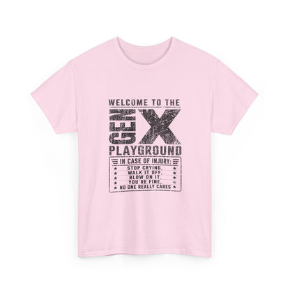 T-Shirt — 'Welcome to the Gen X Playground' Graphic Tee