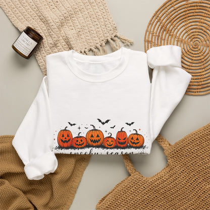Spooky Season Pumpkin Crewneck Sweatshirt