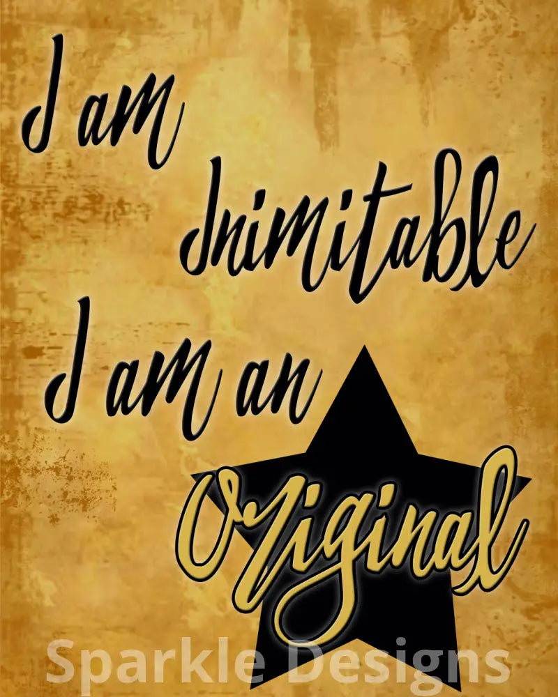 inimitable