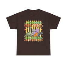 Dinosaur T‑Shirt — "Dinosaurs Didn't Read" Cute Retro Dino Graphic Tee