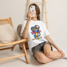 Dragon Heart T‑Shirt — Cute Blue Dragon 'Here Be Dragons' Tee