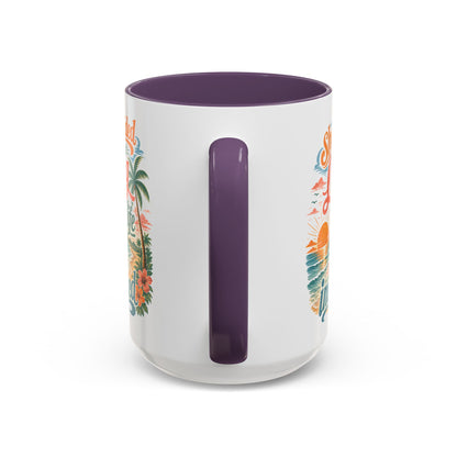 *Customizable* Living the Life Coffee Mug — "She Decided to Start Living the Life She Had Imagined"