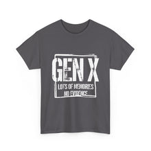 Gen X Tee — "Gen X: Lots of Memories, No Evidence" Vintage Retro Shirt