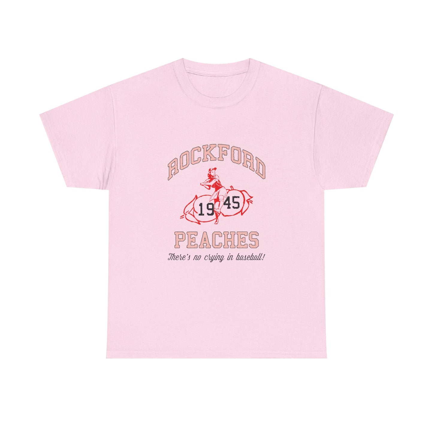 T-Shirt — Peaches 1945 Vintage Softball Retro Graphic Tee