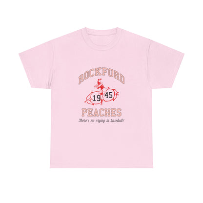 T-Shirt — Peaches 1945 Vintage Softball Retro Graphic Tee
