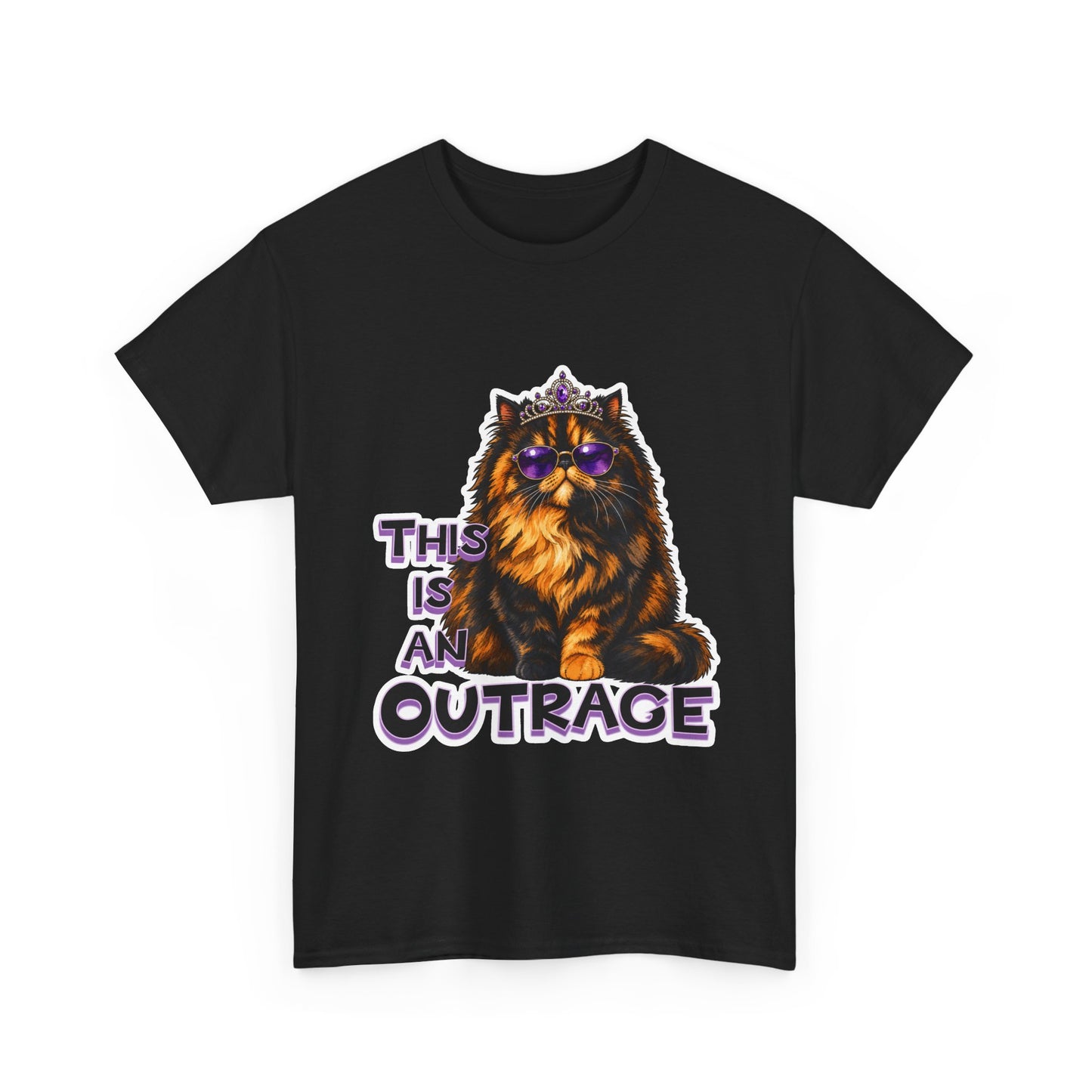 This is an Outrage - Unisex Heavy Cotton Tee